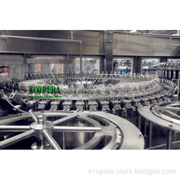 Carbonated Drink Production Line 3 in 1 Carbonated Water Filling Line